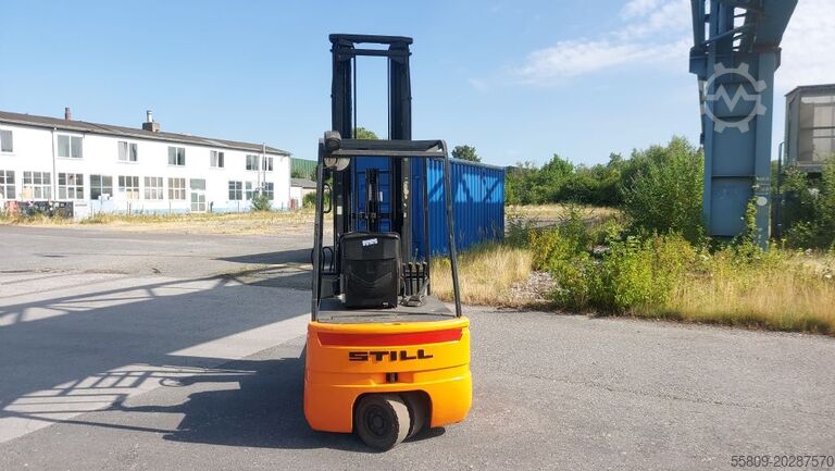 Elektro 3 Rad-Stapler Still R20-18 //Triplexmast // 3+4Ventile / HH 7000 mm //