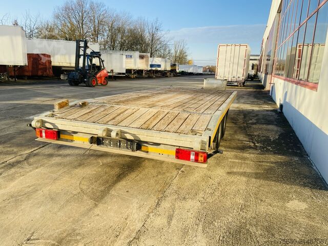 Tieflader Anhänger Möslein TTS 11 Schwebheim  Tandemtieflader