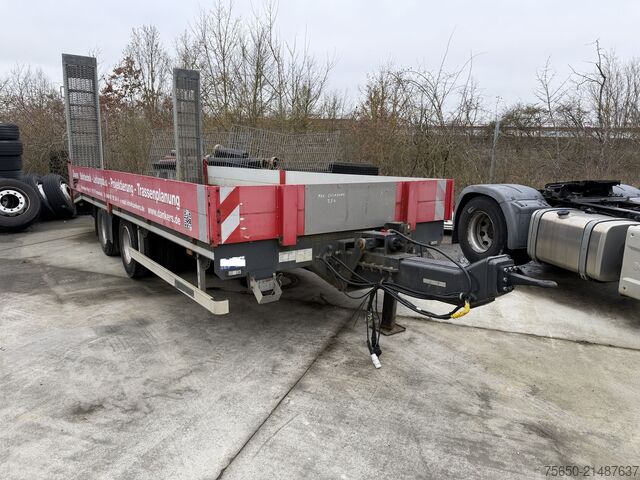 Low loader trailer  tt  19 t Tandemtieflader