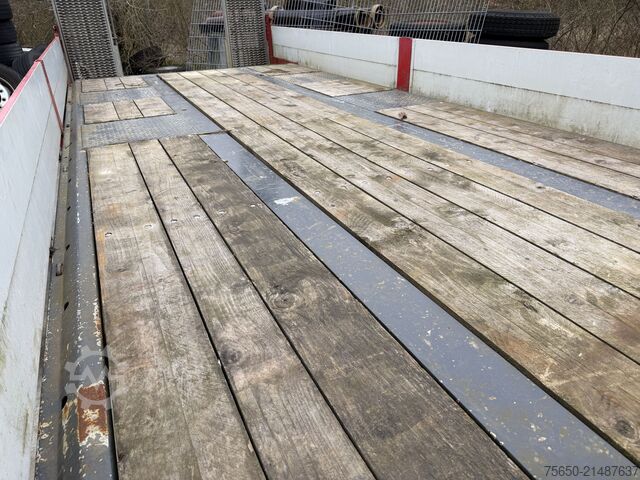 Low loader trailer  tt  19 t Tandemtieflader