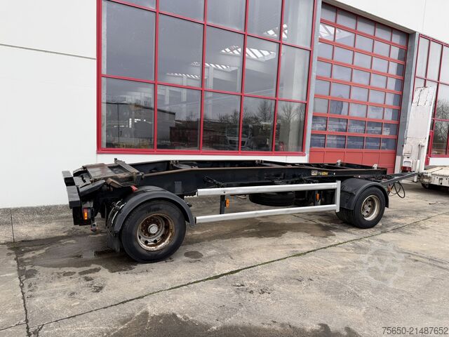 Swap chassis trailer Hüffermann HSA1860  2 Achs Abrollmulden Anhänger