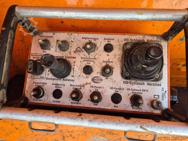 Vacuum and pressure truck MAN FE 28.460 6X4 - ASSMANN