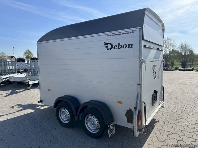 Box trailer Debon CHEVAL LIBERTE DEBON C500 ALU ROADSTER IRON GREY +SEITENTÜR