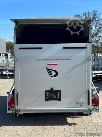 Box trailer Debon CHEVAL LIBERTE DEBON C500 ALU ROADSTER IRON GREY +SEITENTÜR