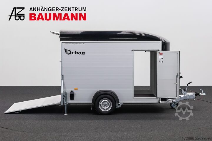 Kofferanhänger Debon CHEVAL LIBERTE DEBON C300 ALU ROADSTER SCHWARZ +2X SEITENTÜR