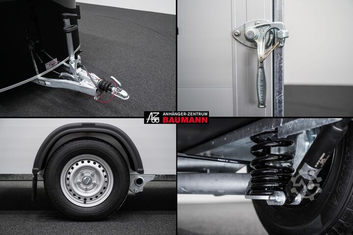 Kofferanhänger Debon CHEVAL LIBERTE DEBON C300 ALU ROADSTER SCHWARZ +2X SEITENTÜR