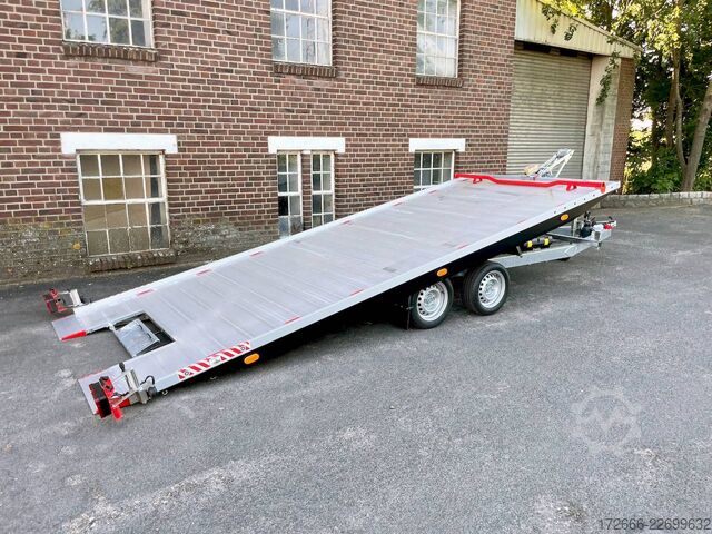 Autotransporter Vezeko IMOLA 35.47 RACE MASTER | E-WINDE 542X209CM 3500KG AUTOTRAILER