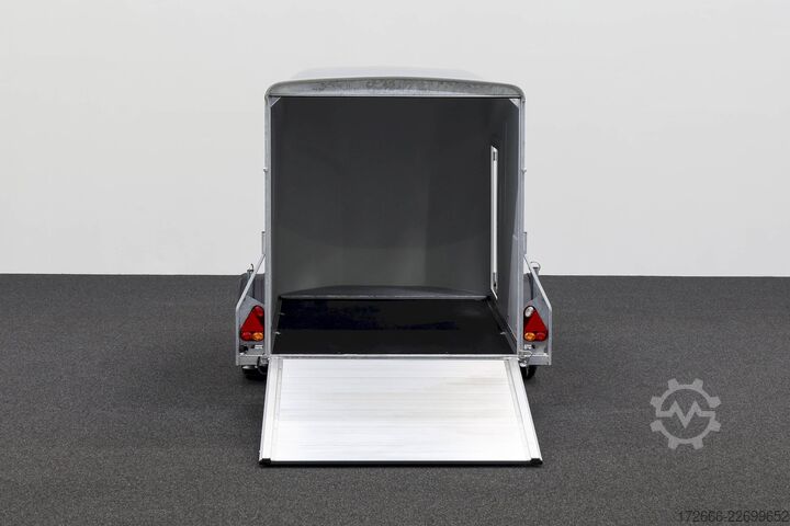 Box trailer Debon CHEVAL LIBERTE DEBON CARGO 1300 IRON GREY + SEITENTÜR