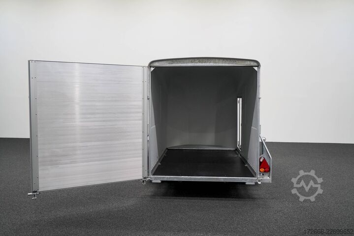 Box trailer Debon CHEVAL LIBERTE DEBON CARGO 1300 IRON GREY + SEITENTÜR