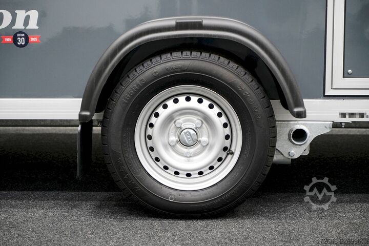 Box trailer Debon CHEVAL LIBERTE DEBON CARGO 1300 IRON GREY + SEITENTÜR