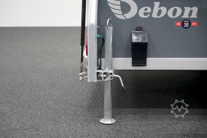 Box trailer Debon CHEVAL LIBERTE DEBON CARGO 1300 IRON GREY + SEITENTÜR