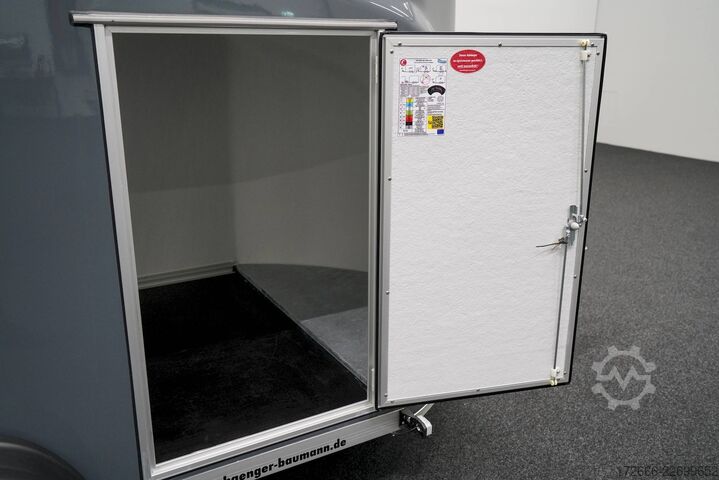 Box trailer Debon CHEVAL LIBERTE DEBON CARGO 1300 IRON GREY + SEITENTÜR