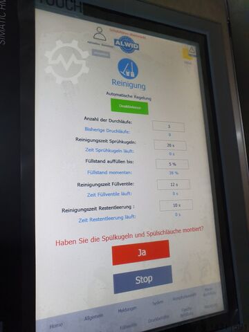 Container filling system ALWID GmbH GARANT-8MDM