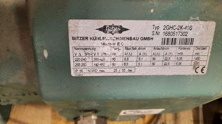 Verdichter BITZER TYP: 2GHC-2K-40S