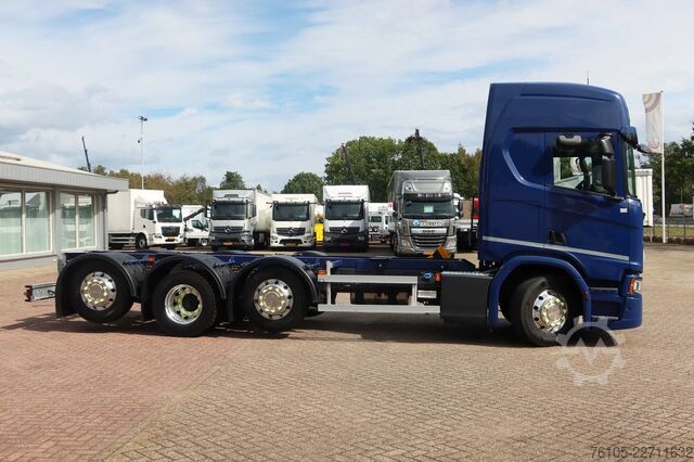 Fahrgestell mit Fahrerhaus Scania R410 8x2 Chassis cabine Slaapcabine