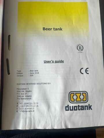 Beer brewing machinery  