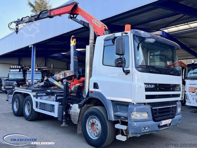 Hook arm system DAF CF 85.410 6x4 Bladgeveerd, Palfinger PK16001, P...
