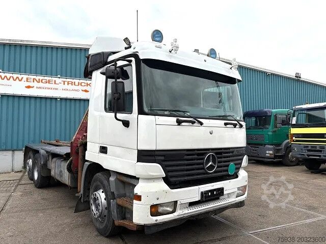 Hakenarmsystem Mercedes-Benz Actros 2540 L 6x2 MP1 WITH V-CRANE & HOOK-ARM S...
