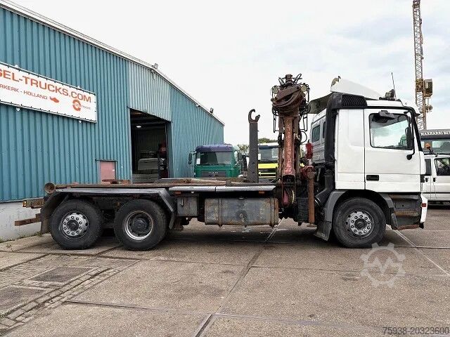 Hakenarmsystem Mercedes-Benz Actros 2540 L 6x2 MP1 WITH V-CRANE & HOOK-ARM S...