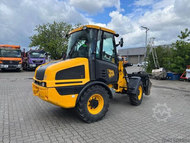 Wheel loader JCB Radlader 407 T4 Radlader nur 1089 h Schaufel+Gab