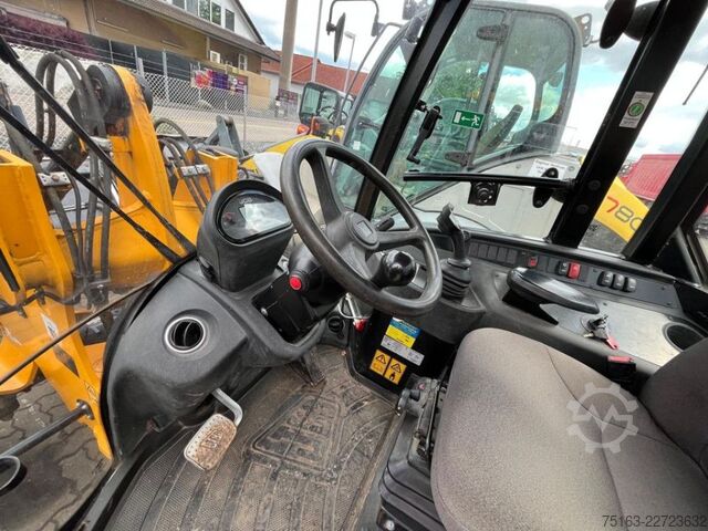 Wheel loader JCB Radlader 407 T4 Radlader nur 1089 h Schaufel+Gab