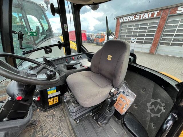 Wheel loader JCB Radlader 407 T4 Radlader nur 1089 h Schaufel+Gab
