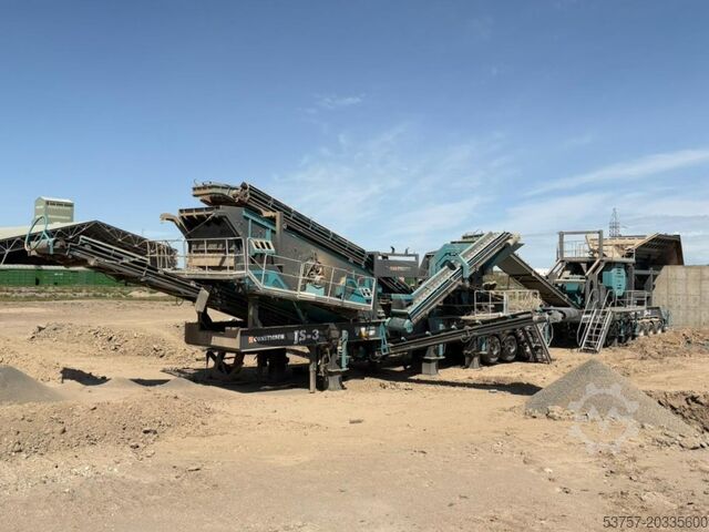 Crushing equipment/mobile crushing plant Constmach Mobile Crushing Plant Mobile Crushing Plant 250-300 TPH JS-3