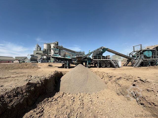 Crushing equipment/mobile crushing plant Constmach Mobile Crushing Plant Mobile Crushing Plant 250-300 TPH JS-3