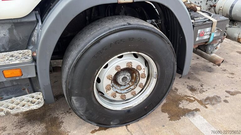 Fahrgestell mit Fahrerhaus Scania 124 - 400 (MANUAL PUMP / POMPE MANUELLE / BOITE...