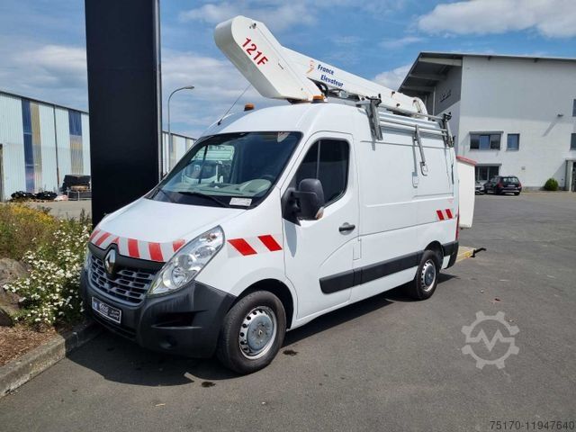Working platform truck RENAULT Master 2.3 dCi / France Elevateur 121FCC, 12,5m