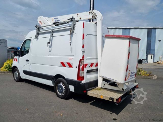 Working platform truck RENAULT Master 2.3 dCi / France Elevateur 121FCC, 12,5m
