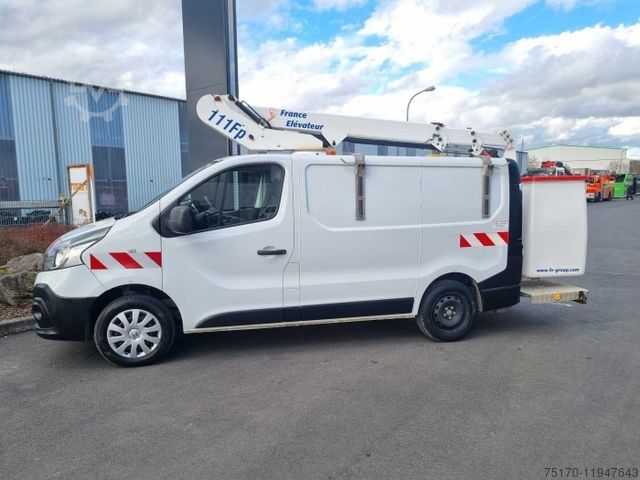Working platform truck RENAULT Trafic dCi 120 L1H1 / France Elavateur 10,6m