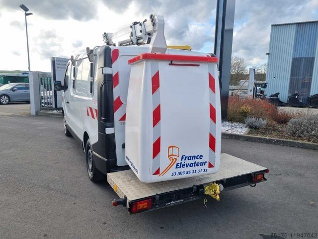 Working platform truck RENAULT Trafic dCi 120 L1H1 / France Elavateur 10,6m