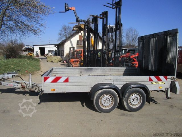 Schwerlastanhänger *Sonstige HUMER 2-Achs-Anhänger - Tandem mit Rampe