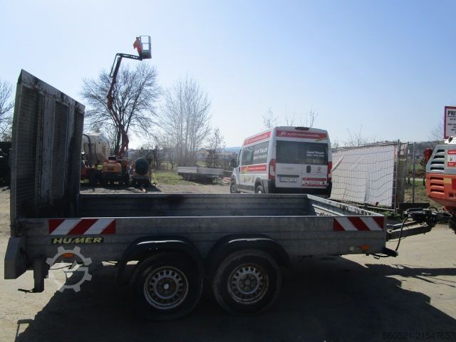 Schwerlastanhänger *Sonstige HUMER 2-Achs-Anhänger - Tandem mit Rampe