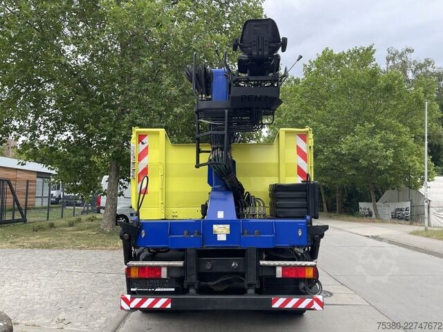 Autokran iveco Stralis AD340T41  8x4 *KLIMA*PENZ 10.83H Kran*