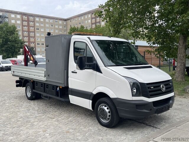 Autokranwagen VW Crafter Pritsche 2.0 TDI 50 35 Kran*Webasto*