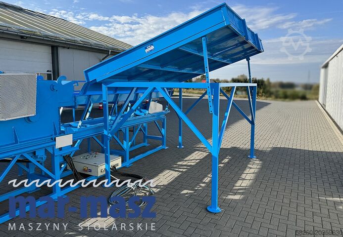 Hackschnitzler/Holzhäcksler für Schnittreste ŻENO ZTH 400/500 E 130 wibrorynna i taśmociąg