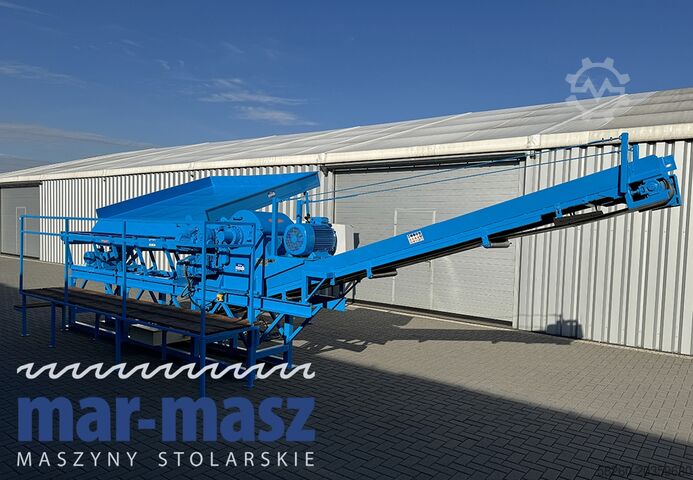 Hackschnitzler/Holzhäcksler für Schnittreste ŻENO ZTH 400/500 E 130 wibrorynna i taśmociąg