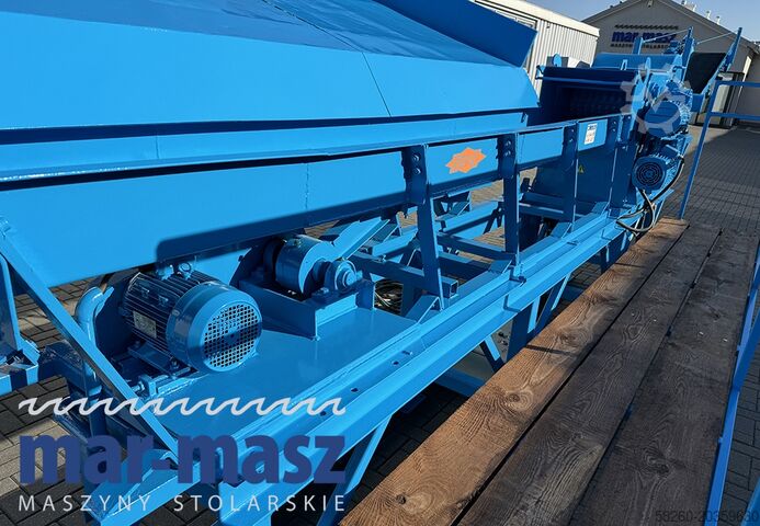 Hackschnitzler/Holzhäcksler für Schnittreste ŻENO ZTH 400/500 E 130 wibrorynna i taśmociąg