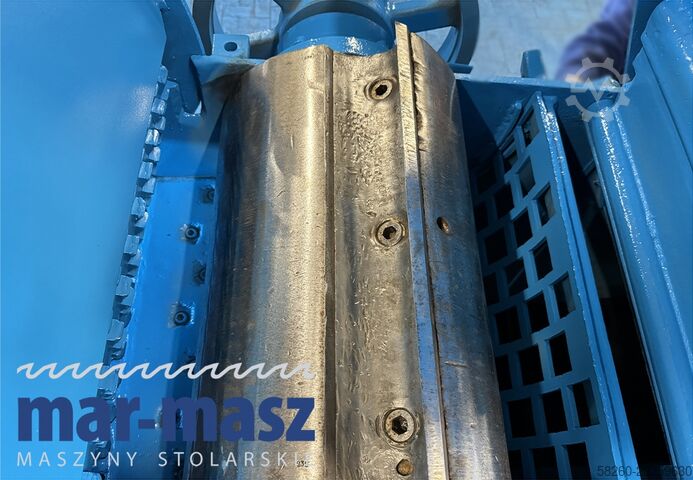 Hackschnitzler/Holzhäcksler für Schnittreste ŻENO ZTH 400/500 E 130 wibrorynna i taśmociąg