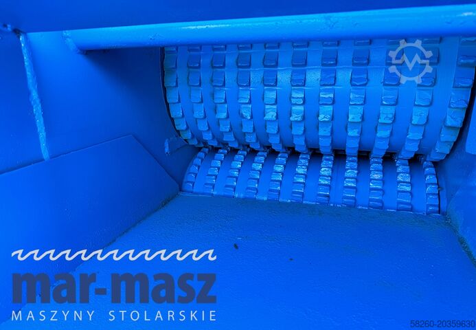 Hackschnitzler/Holzhäcksler für Schnittreste ŻENO ZTH 400/500 E 130 wibrorynna i taśmociąg