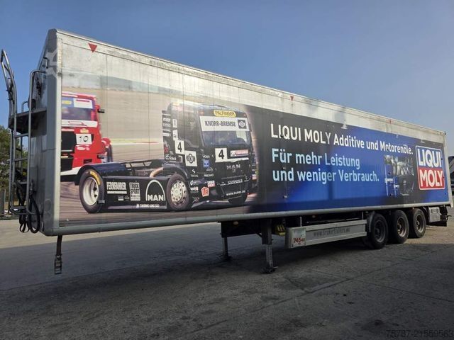Auflieger mit Walkingfloor KRAKER 92 cbm Schubboden, Lift,WABCO ABS,sauberer Boden