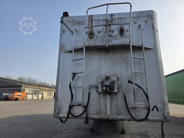 Auflieger mit Walkingfloor KRAKER 92 cbm Schubboden, Lift,WABCO ABS,sauberer Boden