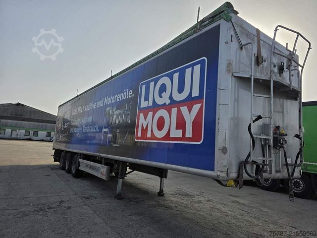 Auflieger mit Walkingfloor KRAKER 92 cbm Schubboden, Lift,WABCO ABS,sauberer Boden