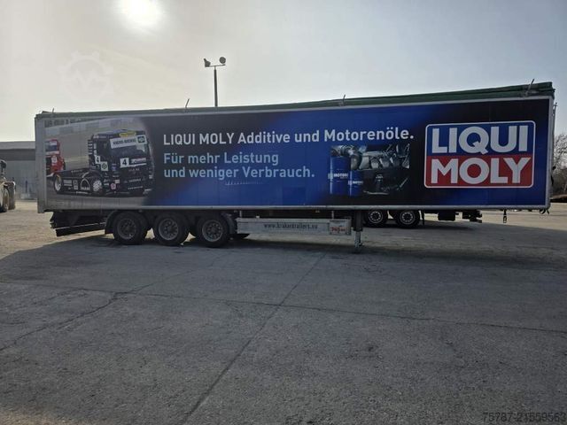 Auflieger mit Walkingfloor KRAKER 92 cbm Schubboden, Lift,WABCO ABS,sauberer Boden