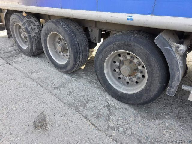 Auflieger mit Walkingfloor KRAKER 92 cbm Schubboden, Lift,WABCO ABS,sauberer Boden