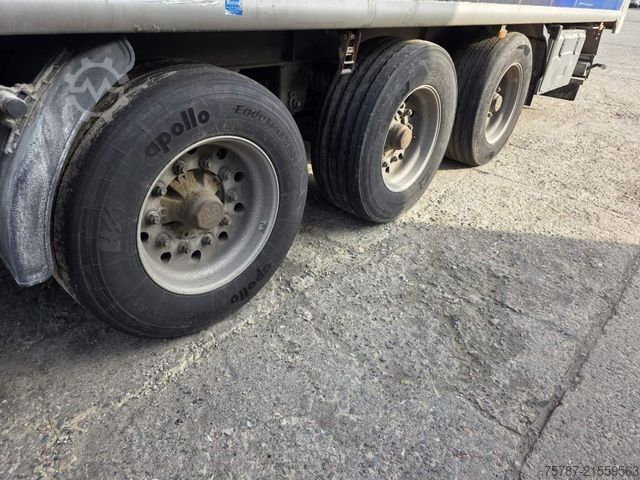 Auflieger mit Walkingfloor KRAKER 92 cbm Schubboden, Lift,WABCO ABS,sauberer Boden