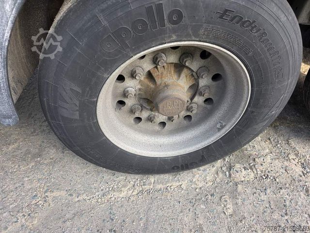 Auflieger mit Walkingfloor KRAKER 92 cbm Schubboden, Lift,WABCO ABS,sauberer Boden