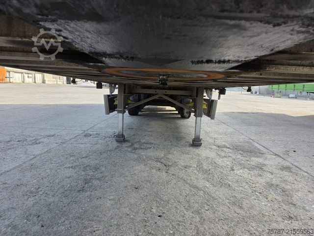 Auflieger mit Walkingfloor KRAKER 92 cbm Schubboden, Lift,WABCO ABS,sauberer Boden